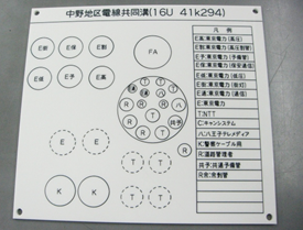 管路表示板・特殊表示板